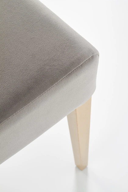 Krzesło do kuchni i salonu Halmar Clarion Popielate/Dąb miodowy (5905248121775) - obraz 7