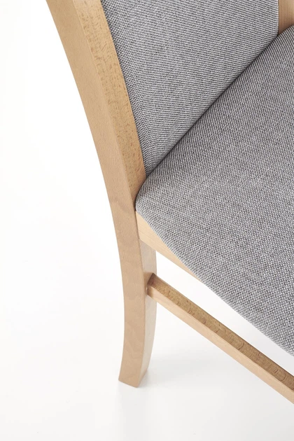 Krzesło do kuchni i salonu Halmar Gepard 2 Popielate/Dąb miodowy (5905248122031) - obraz 9