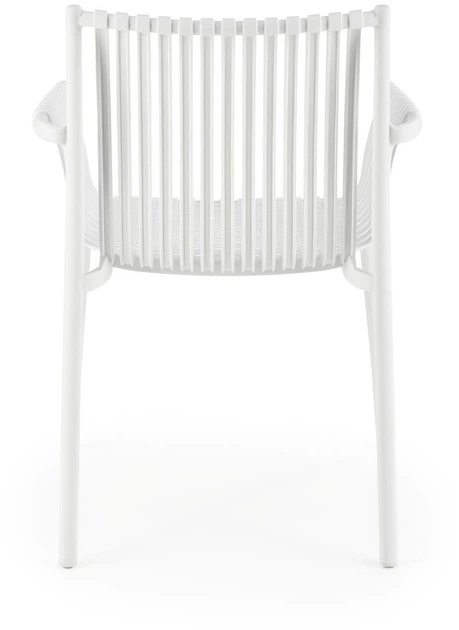 Krzesło do kuchni Halmar K492 plecione z podłokietnikami Białe (5905248125872) - obraz 17