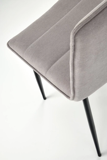 Krzesło do kuchni i salonu Halmar K493 Popielate (5905248125926) - obraz 4