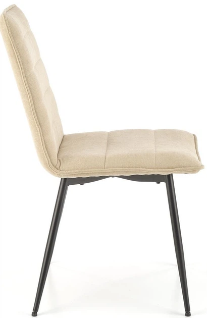 Krzesło do kuchni i salonu Halmar K493 Beżowe (5905248125902) - obraz 8