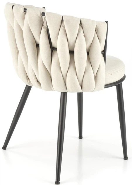 Стілець для кухні та вітальні Halmar K516 Світло-бежевий (5905248126336) - зображення 10