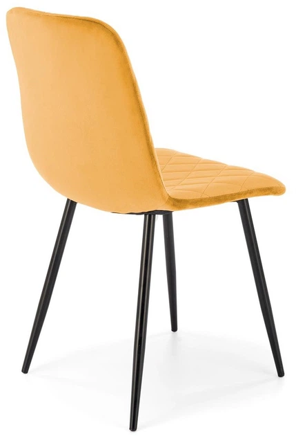 Стілець для кухні та вітальні Halmar K525 Гірчичний (5905248132047) - зображення 4