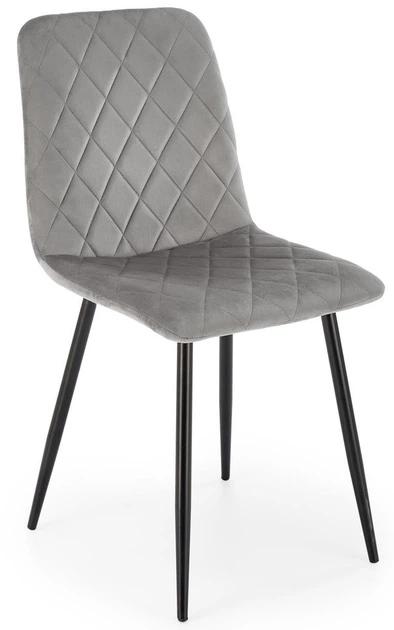 Стілець для кухні та вітальні Halmar K525 Попелястий (5905248132054) - зображення 5