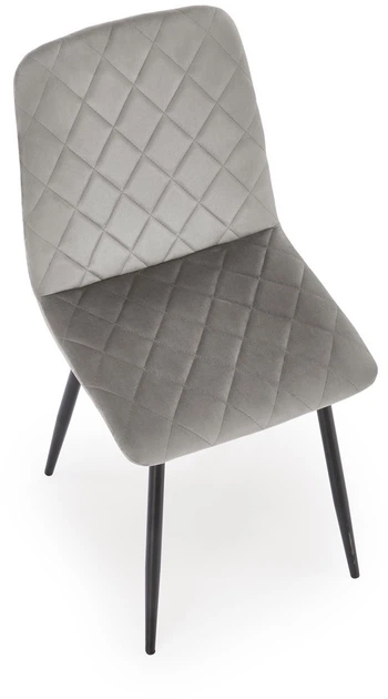 Стілець для кухні та вітальні Halmar K525 Попелястий (5905248132054) - зображення 9