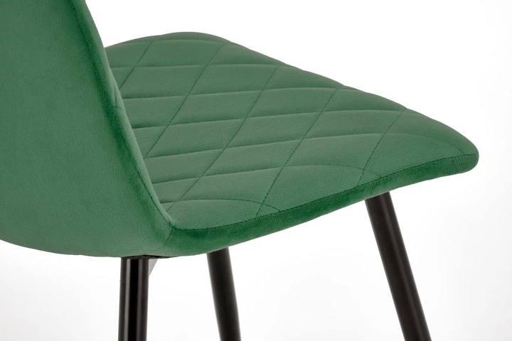 Стілець для кухні та вітальні Halmar K525 Темно-зелений (5905248132023) - зображення 10