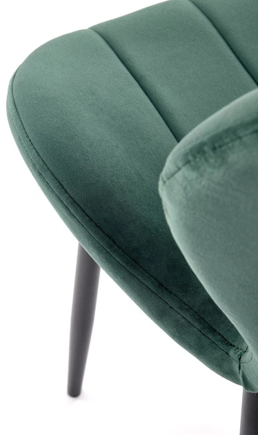 Krzesło do kuchni i salonu Halmar K538 ciemnozielone (5905248132375) - obraz 11