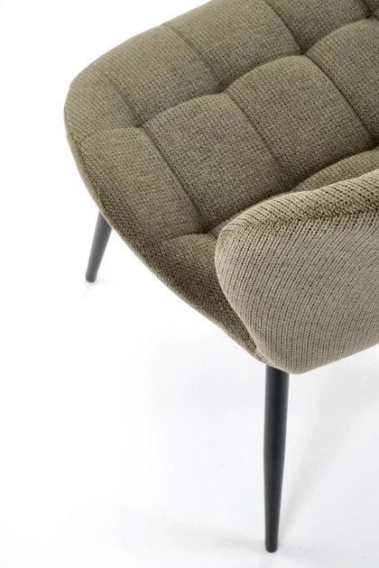 Стілець для кухні та вітальні Halmar K548 Оливковий (5905248132672) - зображення 2