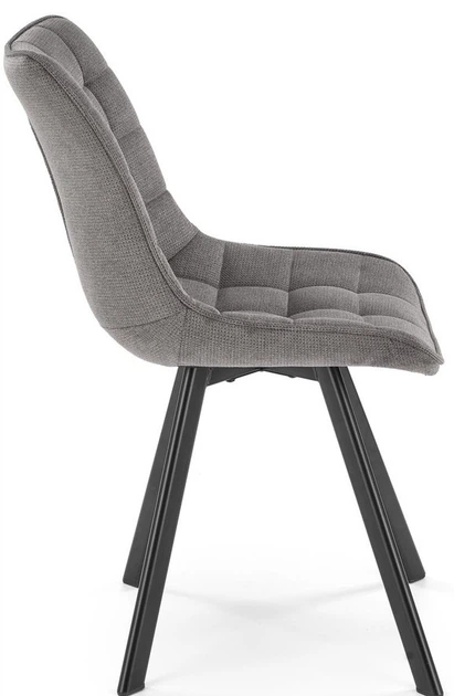 Krzesło do kuchni i salonu Halmar K549 Popielate (5905248132726) - obraz 6