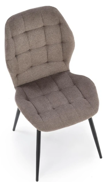 Стілець для кухні та вітальні Halmar K548 Попелястий (5905248132689) - зображення 9