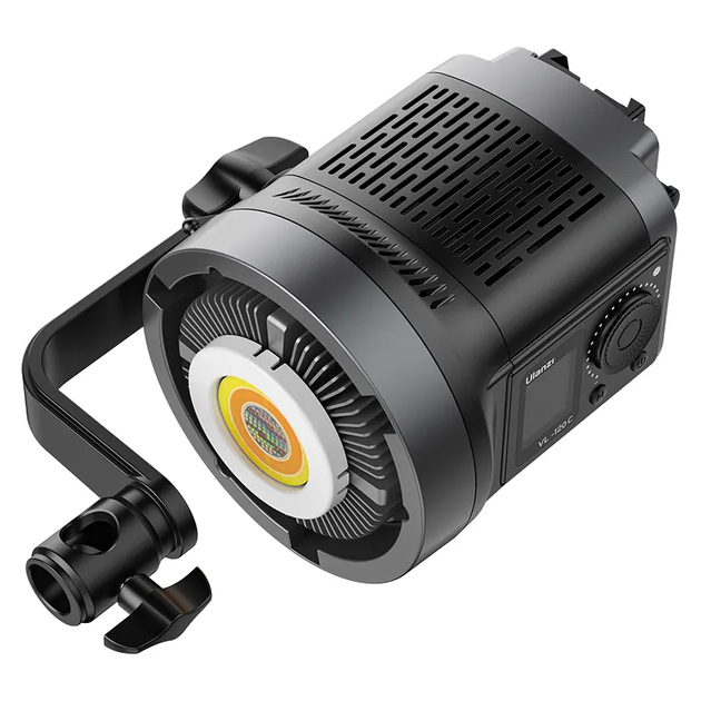Беспроводной постоянный свет видеосвет Ulanzi Vijim VL-120C 120C 120W RGB Light без блока питания Black (L074CNA1) - изображение 2