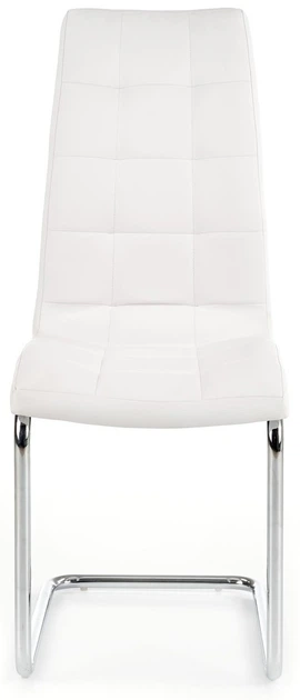 Krzesło do kuchni i salonu Halmar K147 na płozach Białe (5905248116948) - obraz 4