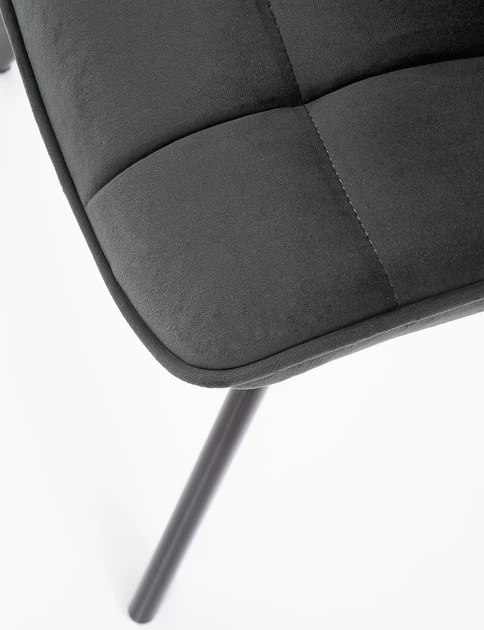 Krzesło do kuchni i salonu Halmar K332 Ciemnopopielate (5905248118355) - obraz 7