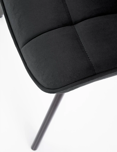 Krzesło do kuchni i salonu Halmar K332 Czarne (5905248118379) - obraz 7