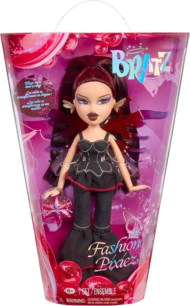Лялька Bratz Fashion Pixiez Lina Collectible Fantasy Doll колекційна фантазійна Братц піксі Ліна 565024 - Фото 2 Лялька Bratz Fashion Pixiez Lina Collectible Fantasy Doll колекційна фантазійна Братц піксі Ліна 565024 - зображення 2