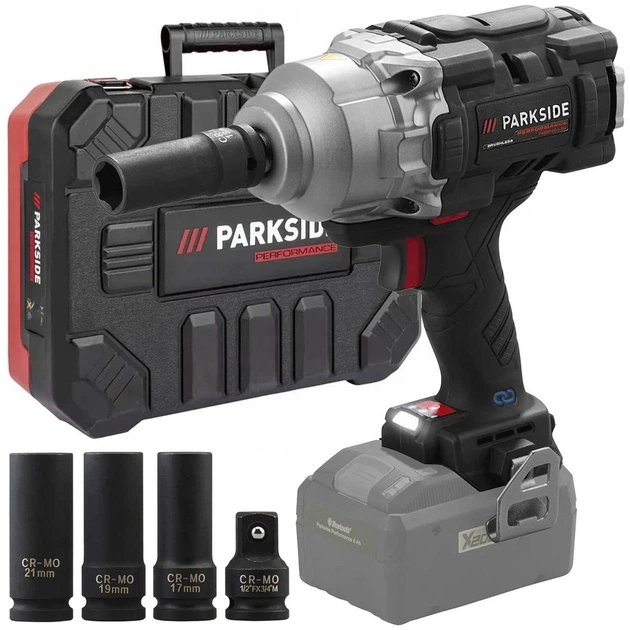 Акумуляторний ударний гайковерт PARKSIDE PERFORMANCE PASSP 20-Li C4 + акумулятор 4ah +зарядне - Фото 2 Акумуляторний ударний гайковерт PARKSIDE PERFORMANCE PASSP 20-Li C4 + акумулятор 4ah +зарядне - изображение 2
