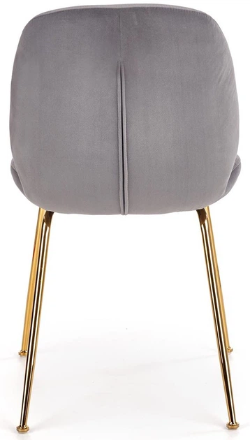 Стілець для кухні та вітальні Halmar K381 Сірий (5905248118997) - зображення 6