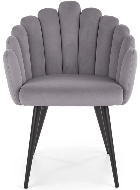 Krzesło do kuchni i salonu Halmar K410 Popielate (5905248119482) - obraz 2