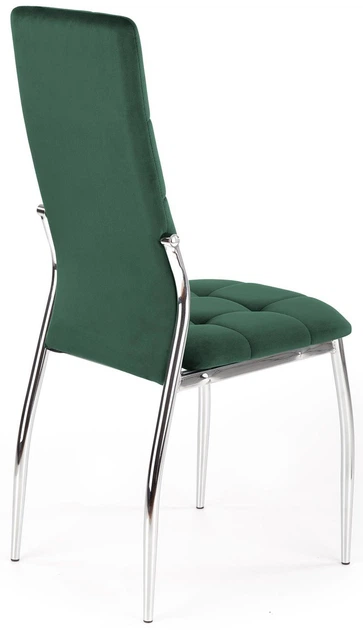 Стілець для кухні та вітальні Halmar K416 Темно-зелений (5905248119536) - зображення 4