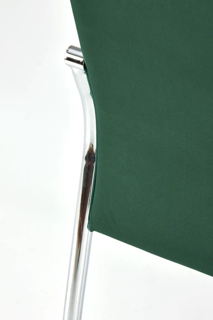Стілець для кухні та вітальні Halmar K416 Темно-зелений (5905248119536) - зображення 6