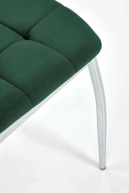 Стілець для кухні та вітальні Halmar K416 Темно-зелений (5905248119536) - зображення 9