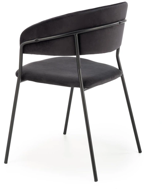 Стілець для кухні та вітальні Halmar K426 Чорний (5905248120969) - зображення 5