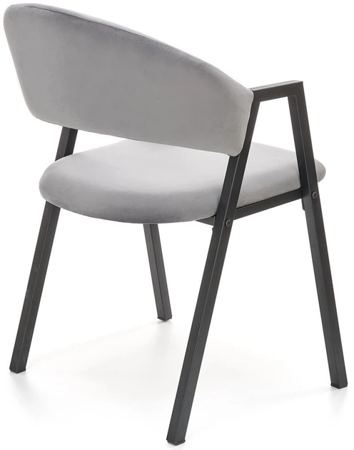 Стілець для кухні та вітальні Halmar K473 Сірий (5905248121010) - зображення 6