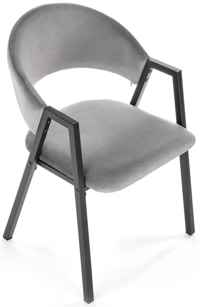 Стілець для кухні та вітальні Halmar K473 Сірий (5905248121010) - зображення 11