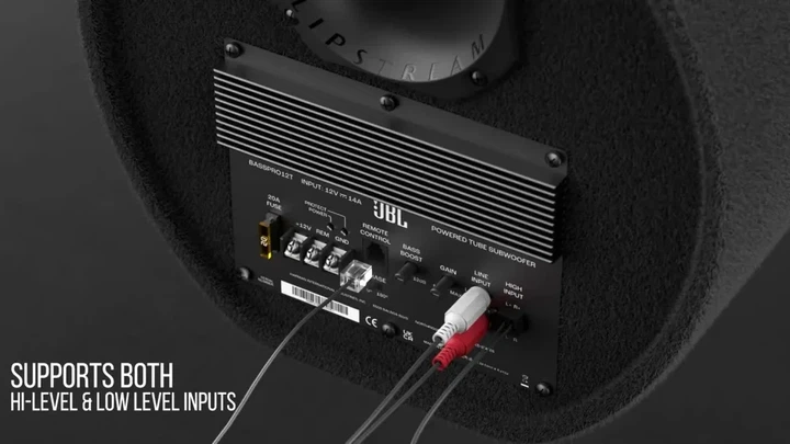 Сабвуфер JBL CAR BASSPRO TUBE 12 - изображение 4
