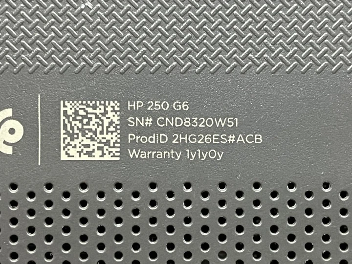 Ноутбук HP 250 G6 / 15.6" (1920x1080) TN / Intel Core i3-6006U (2 (4) ядра по 2.0 GHz) / 4 GB DDR4 / 120 GB SSD / Intel HD Graphics 520 / WebCam б/у - изображение 7