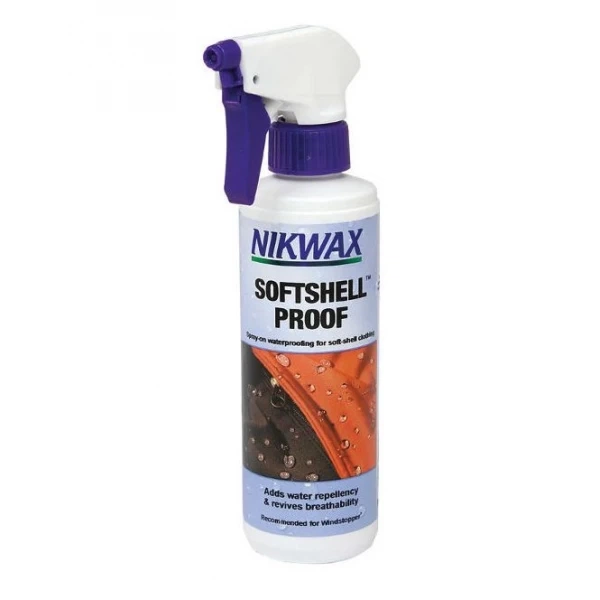 Просочення для софтшелів Nikwax Softshell Proof Spray-on 300ml (NIK-2015) - Фото 1 Просочення для софтшелів Nikwax Softshell Proof Spray-on 300ml (NIK-2015) - зображення 1