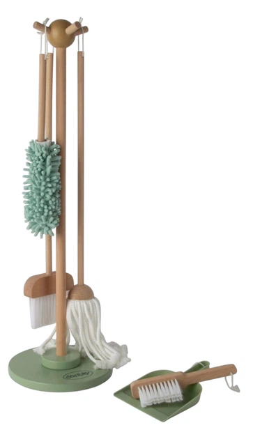 Ігровий набір для прибирання Dantoy Wooden Cleaning Set 4780 (3280250027744) - зображення 2