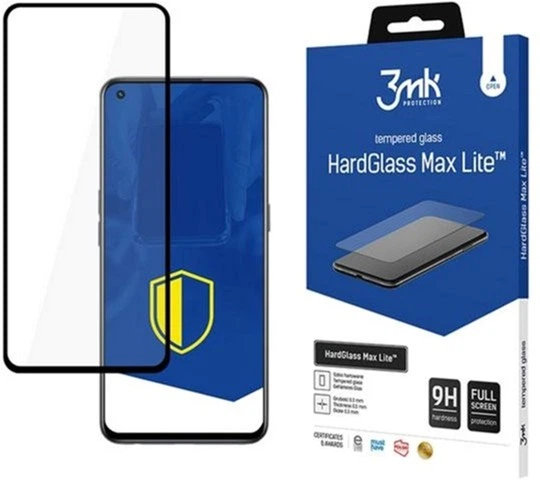 Szkło hartowane 3MK HG Max Lite do Realme GT Master czarne (5903108437226) - obraz 1