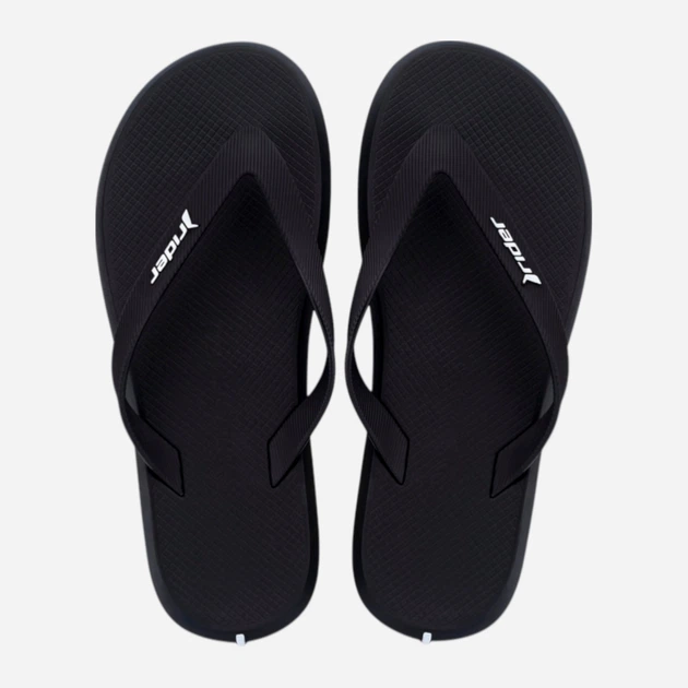Чоловічі в'єтнамки для пляжу Rider R1 Speed Ad 11650-20766 47 (30 см) Чорні (7909510648845) - зображення 3