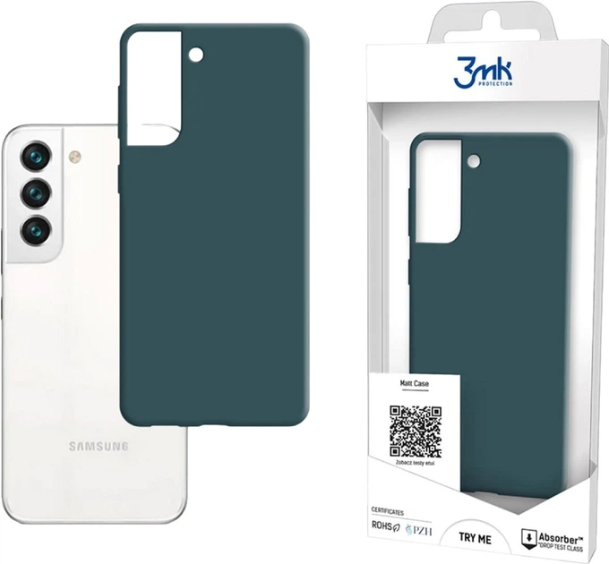 Панель 3MK Matt Case для Samsung Galaxy S22 Любисток (5903108468244) - зображення 2