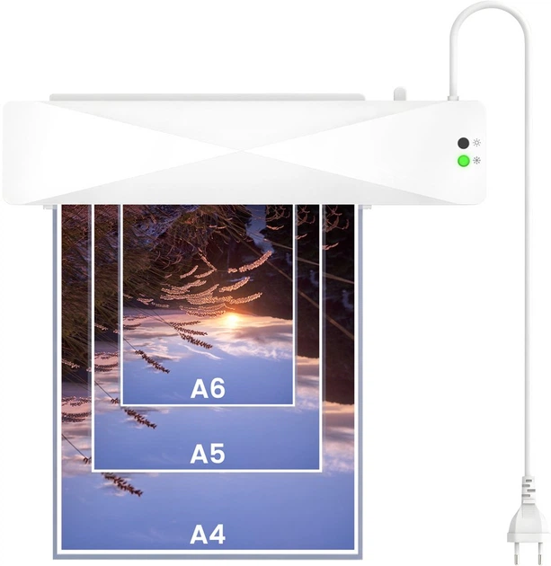 Laminator Savio LR-01/W A4 White (5902768707847) - obraz 5