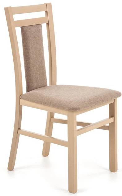 Стілець для кухні та вітальні Halmar Hubert 8 Бежевий/Дуб сонома (5905248122215) - зображення 2