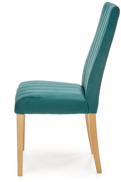 Krzesło do kuchni i salonu Halmar Diego 3 ciemnozielone/Dąb miodowy (5905248121911) - obraz 6