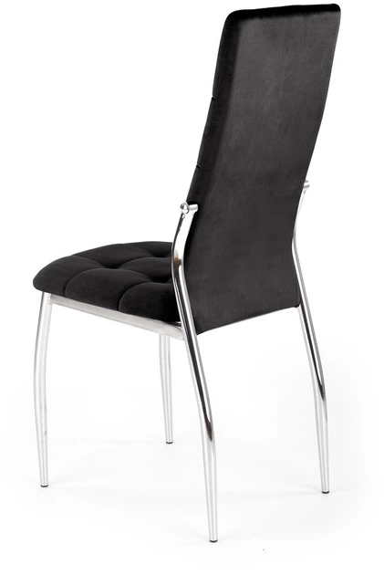 Стілець для кухні та вітальні Halmar K416 Чорний (5905248125698) - зображення 4