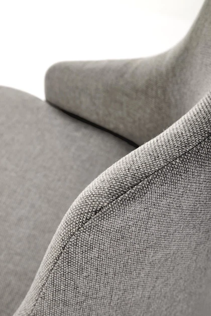 Krzesło do kuchni i salonu Halmar Toledo Popielate/Białe (5905248122635) - obraz 3