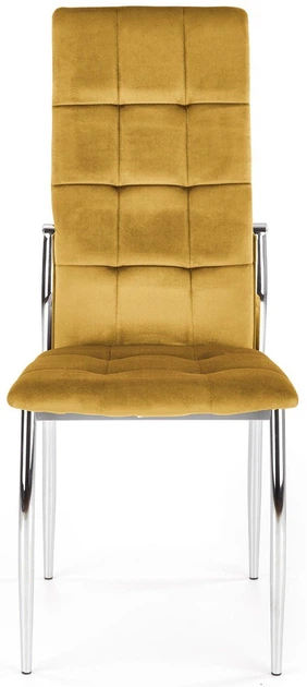 Krzesło do kuchni i salonu Halmar K416 Musztardowe (5905248125704) - obraz 5