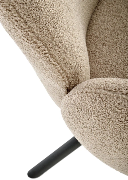 Krzesło do kuchni i salonu Halmar K498 obrotowe Cappucino (5905248126015) - obraz 6