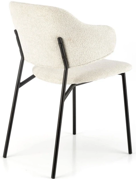 Стілець для кухні та вітальні Halmar K497 Кремовий (5905248126008) - зображення 9