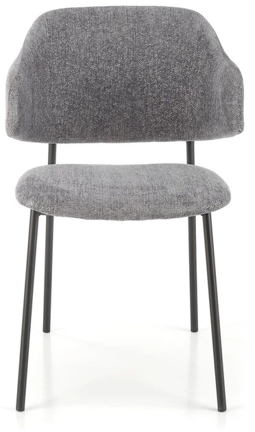 Стілець для кухні та вітальні Halmar K497 Попелястий (5905248125995) - зображення 11