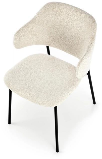 Стілець для кухні та вітальні Halmar K497 Кремовий (5905248126008) - зображення 14