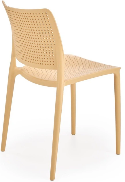 Стілець для кухні Halmar K514 пластиковий Помаранчевий (5905248126312) - зображення 9