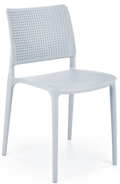 Стілець для кухні Halmar K514 пластиковий Світло-блакитний (5905248126299) - зображення 10