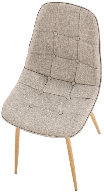 Стілець для кухні та вітальні Halmar K316 Бежевий (5905248131804) - зображення 6