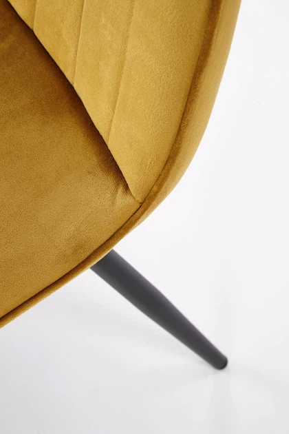 Krzesło do kuchni i salonu Halmar K521 Musztardowe (5905248126466) - obraz 12