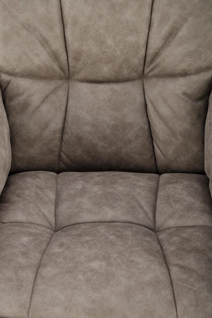 Krzesło do kuchni i salonu Halmar K523 obrotowe Popielate (5905248126503) - obraz 9